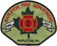 Mapleton Fire Department Logo